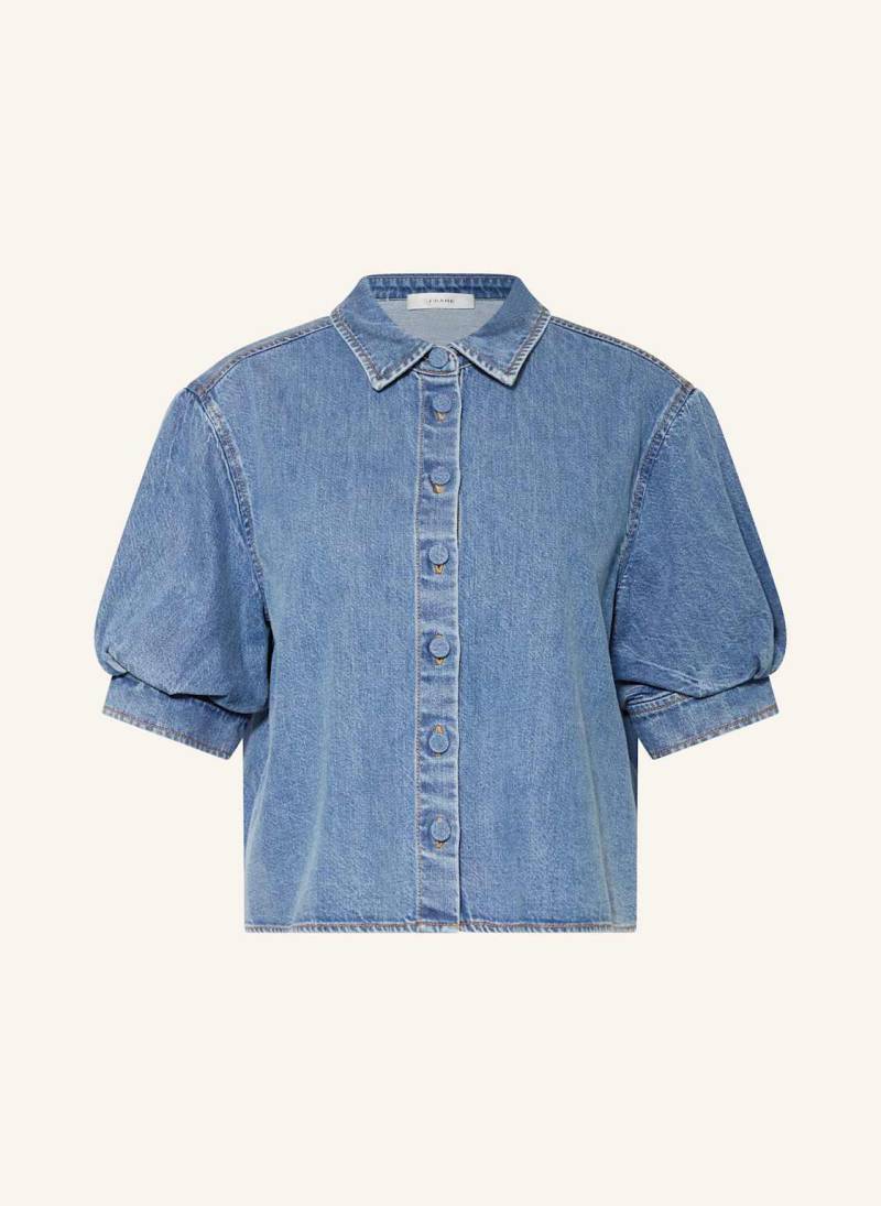 Frame Jeansbluse The Billow blau Frame Jeansbluse The Billow blau von FRAME
