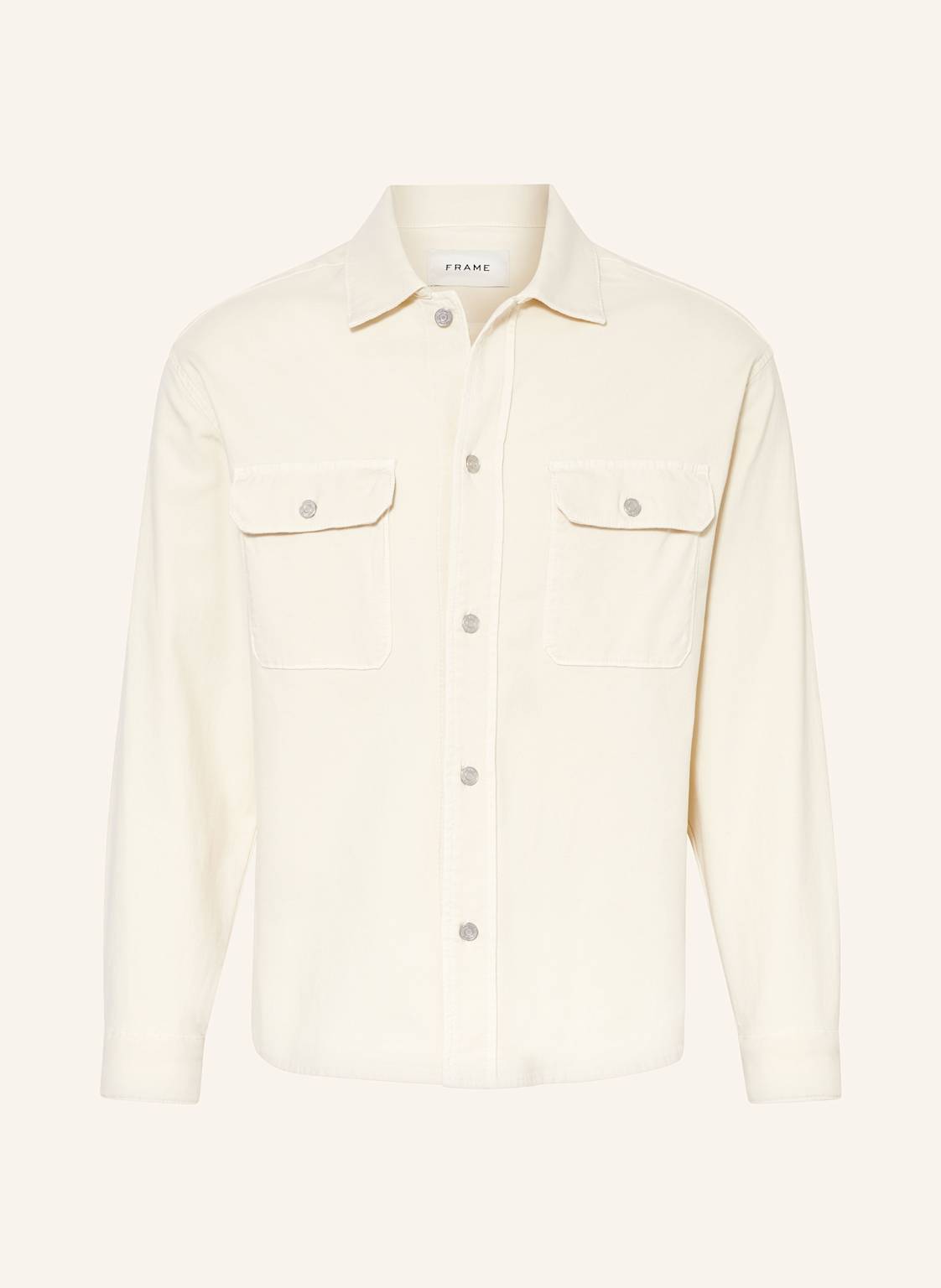 Frame Overshirt beige von FRAME