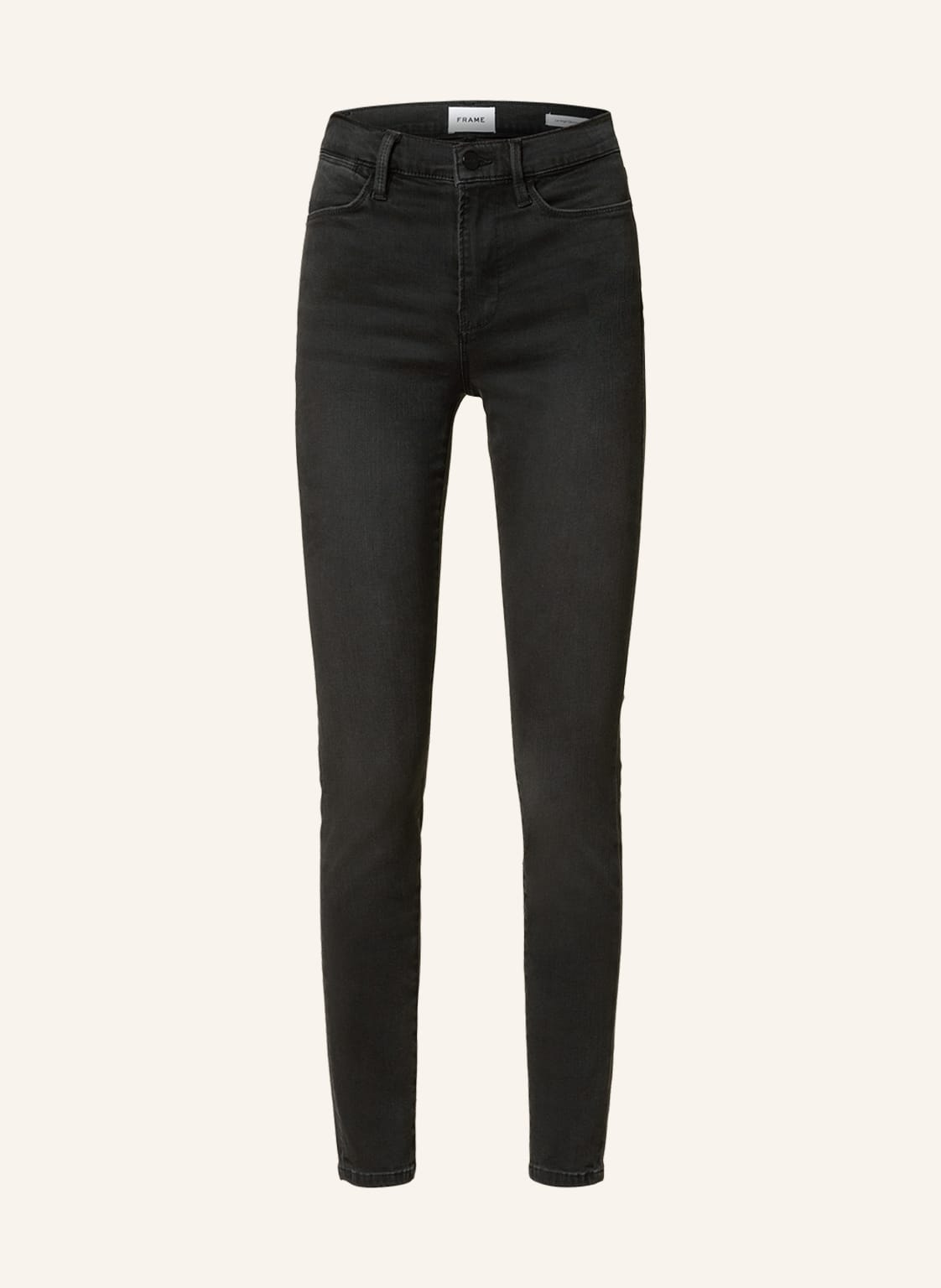 Frame Skinny Jeans Le High Skinny schwarz von FRAME