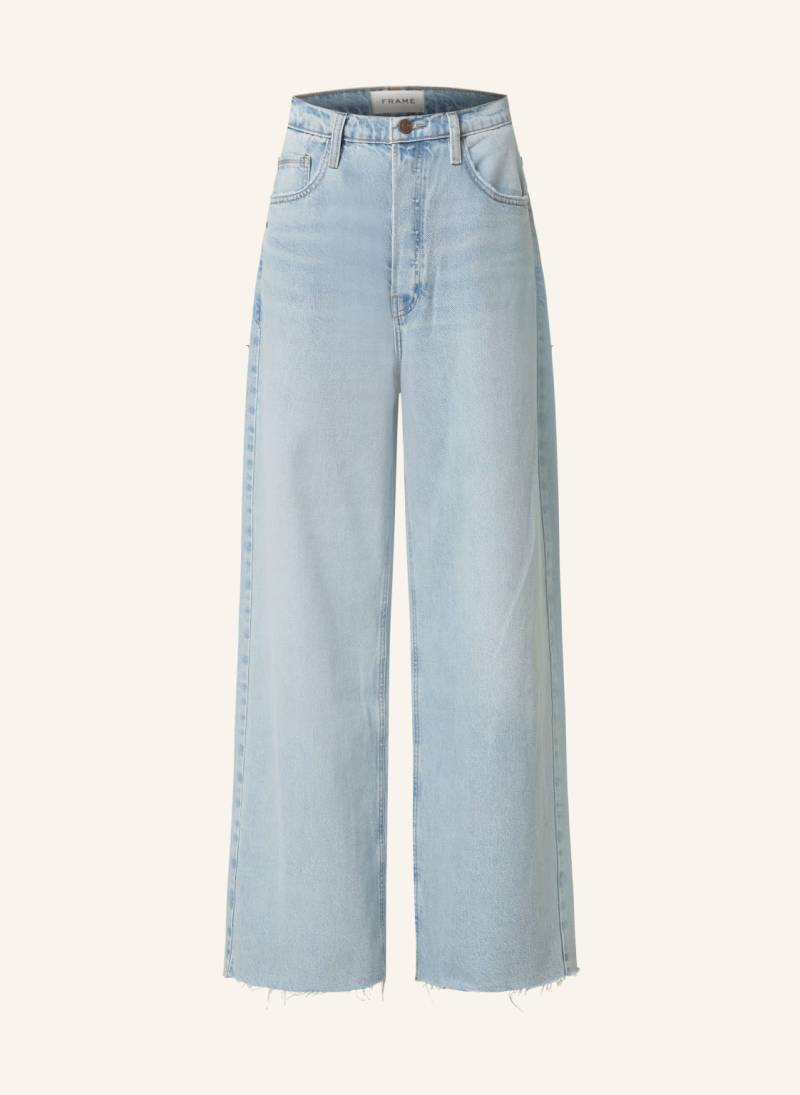 Frame Straight Jeans Le Low blau von FRAME