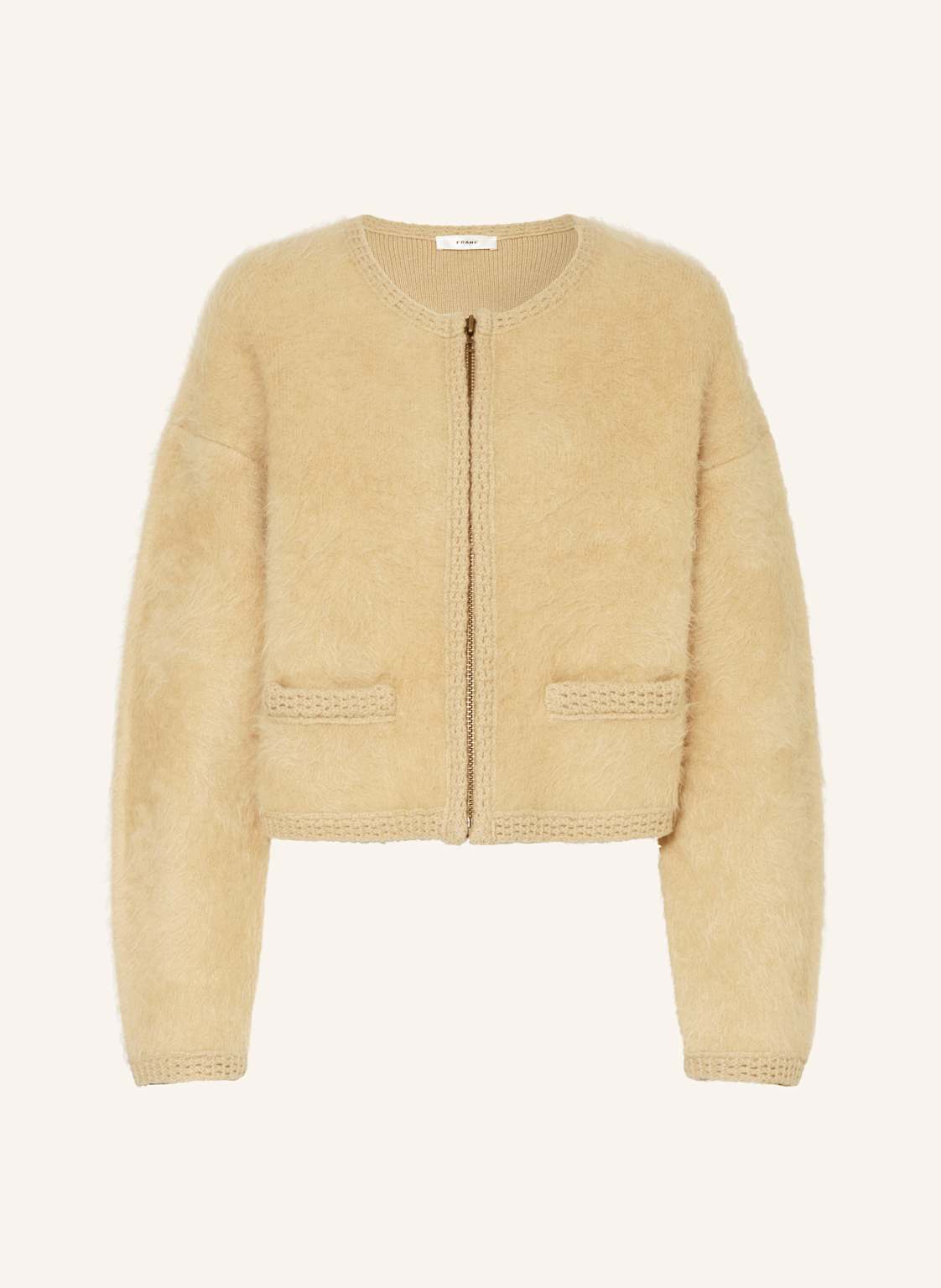 Frame Strickjacke Mit Cashmere braun Frame Strickjacke Mit Cashmere braun von FRAME