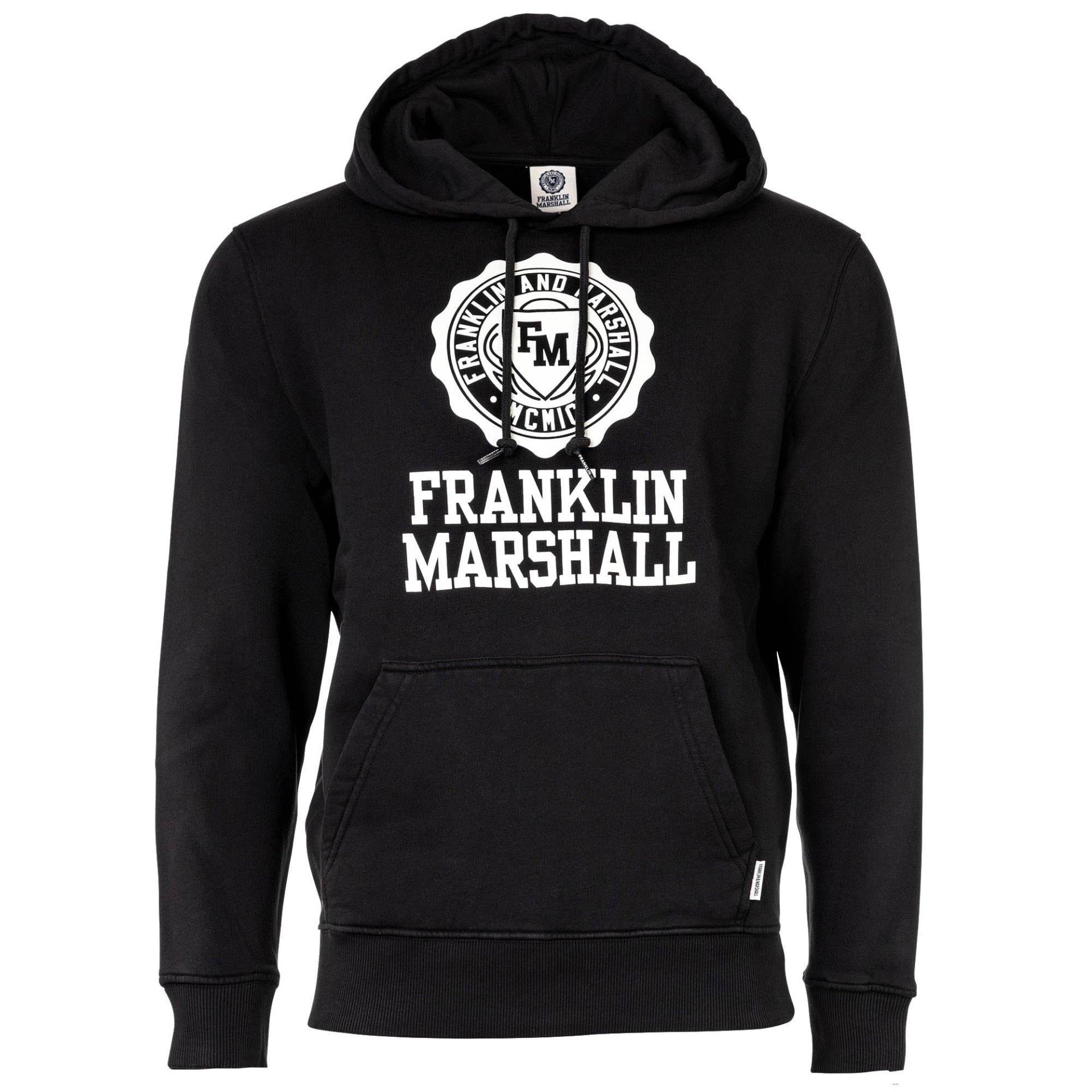 Sweatshirt Bequem Sitzend Herren Schwarz XL von FRANKLIN MARSHALL