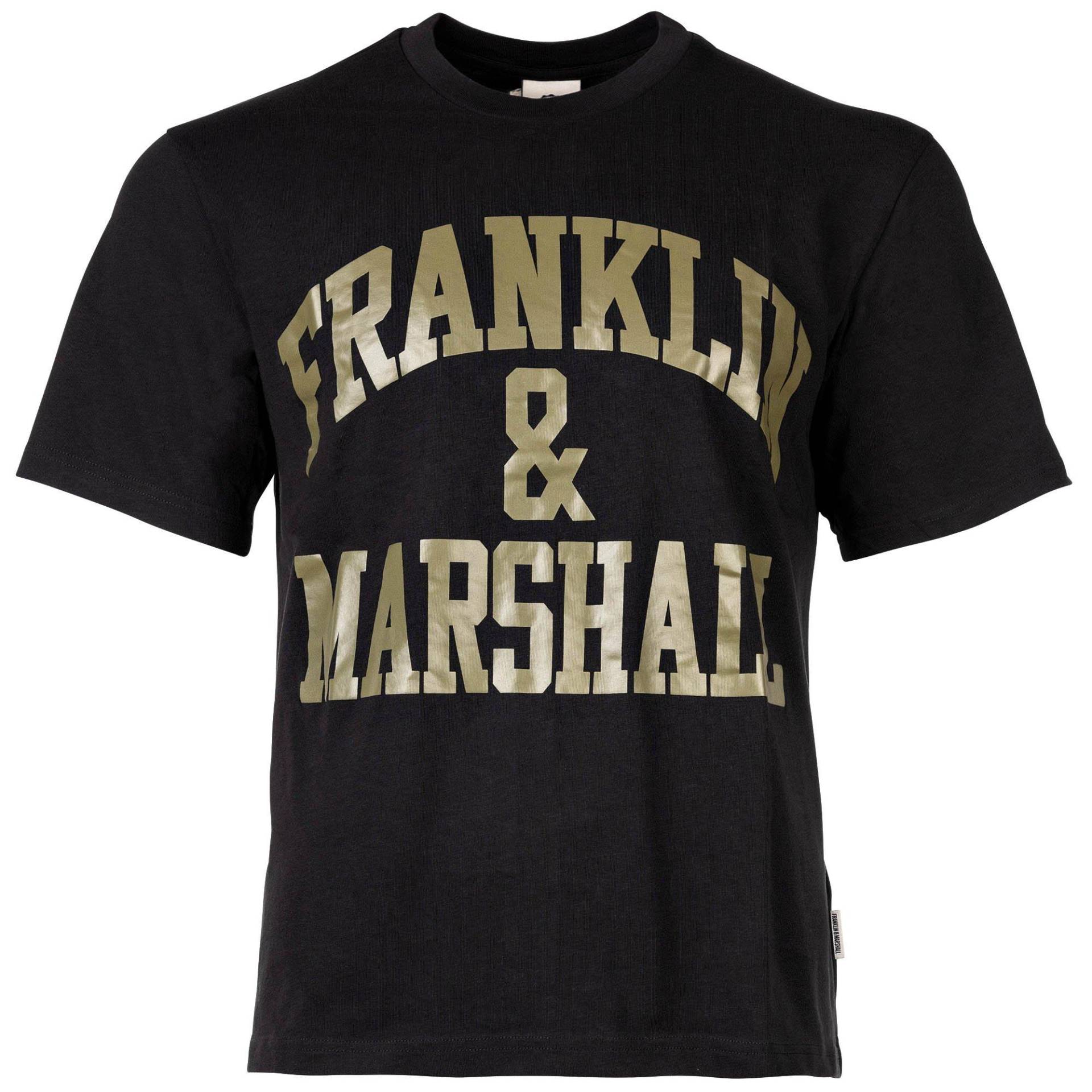 T-shirt Bequem Sitzend Herren Schwarz XL von FRANKLIN MARSHALL