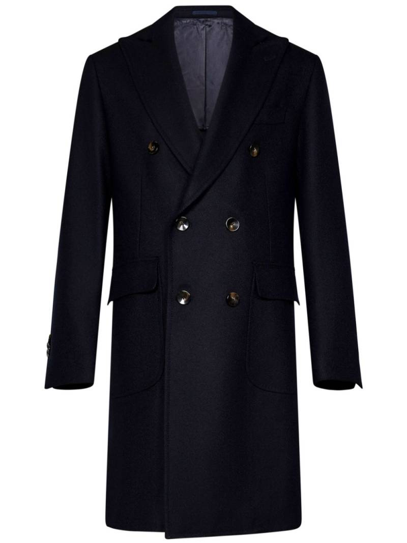 FRANZESE COLLECTION Alain Delon coat - Blue von FRANZESE COLLECTION