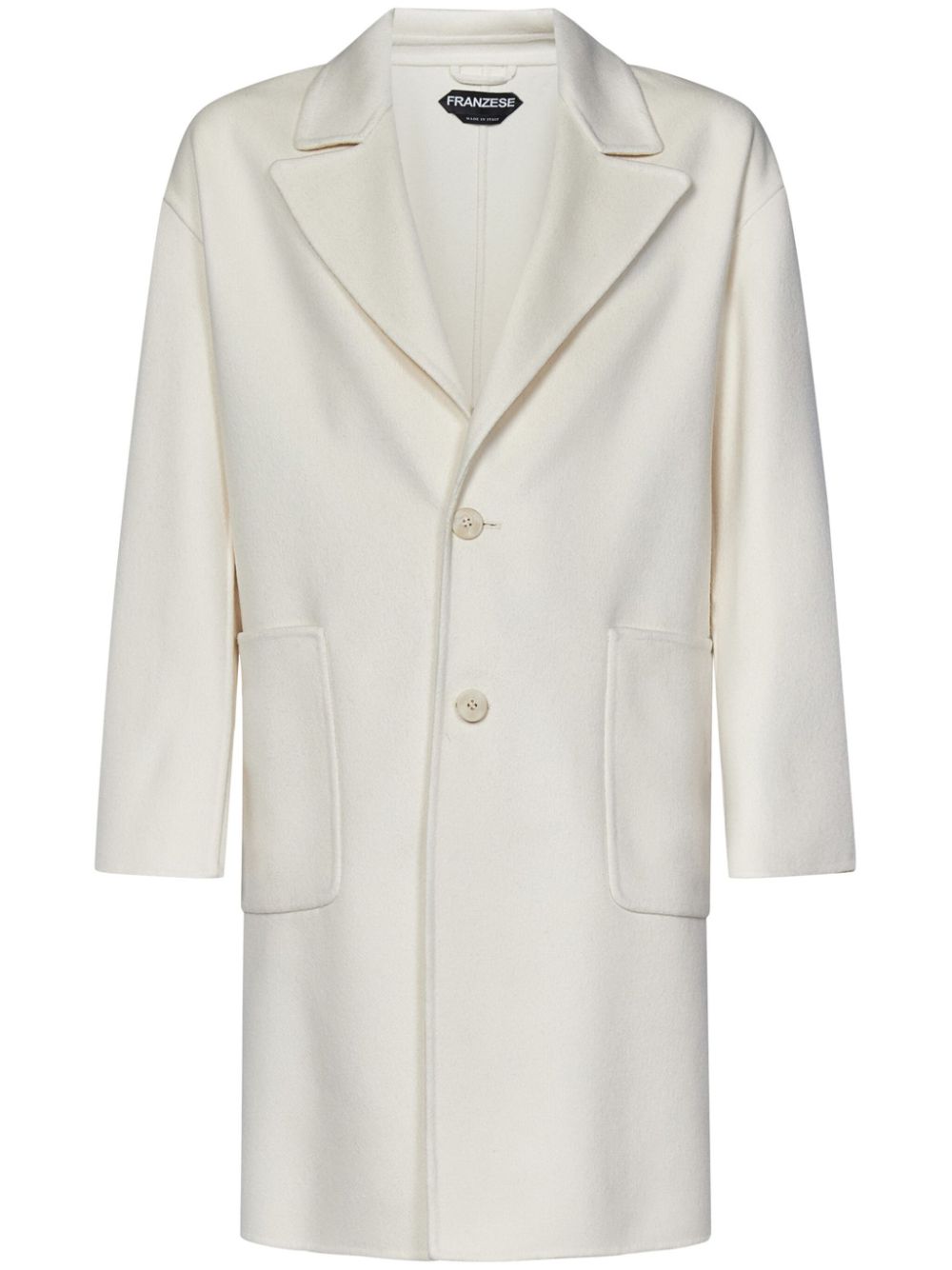 FRANZESE COLLECTION Alain Delon coat - White von FRANZESE COLLECTION