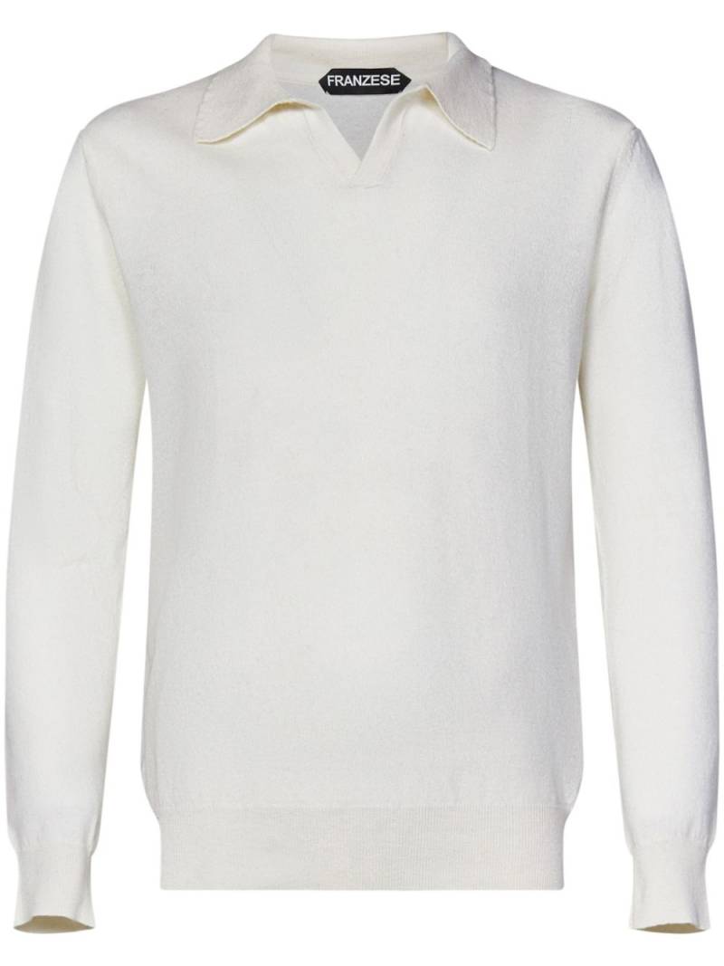 FRANZESE COLLECTION Alain Delon polo shirt - White von FRANZESE COLLECTION