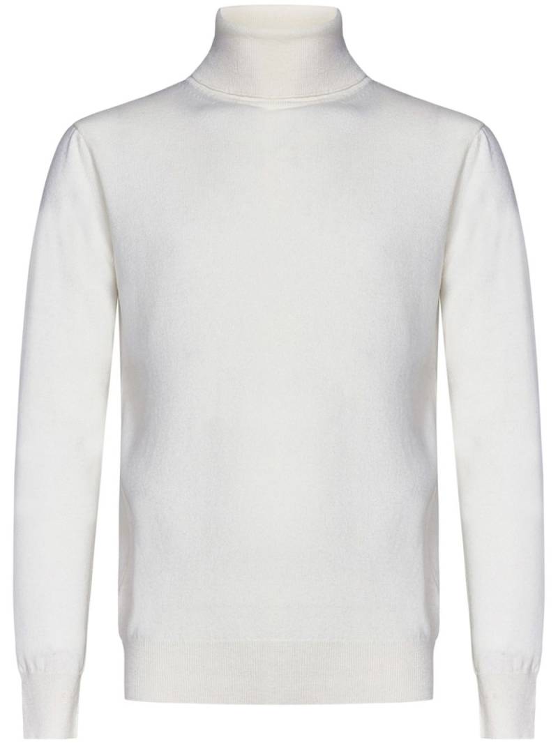 FRANZESE COLLECTION Clooney sweater - White von FRANZESE COLLECTION