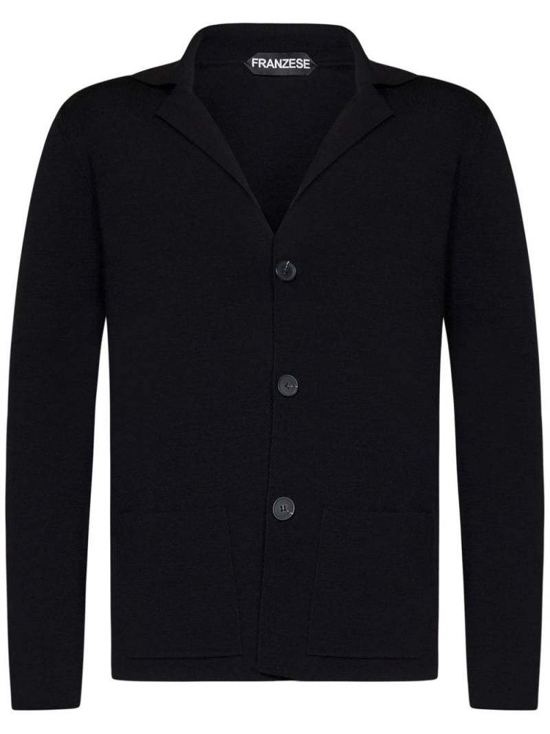 FRANZESE COLLECTION Gianni Agnelli cardigan - Black von FRANZESE COLLECTION