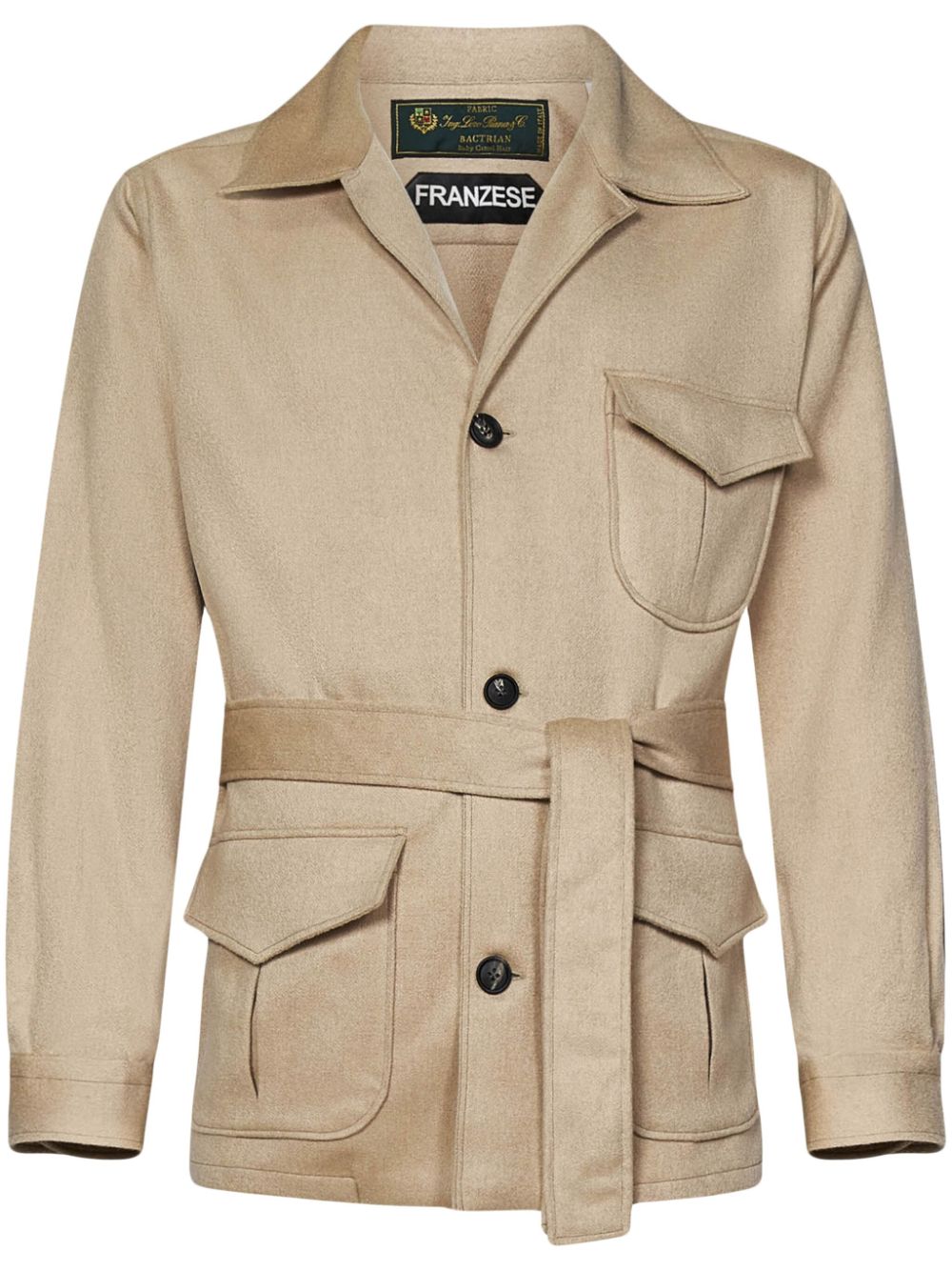 FRANZESE COLLECTION James Bond safari jacket - Neutrals von FRANZESE COLLECTION