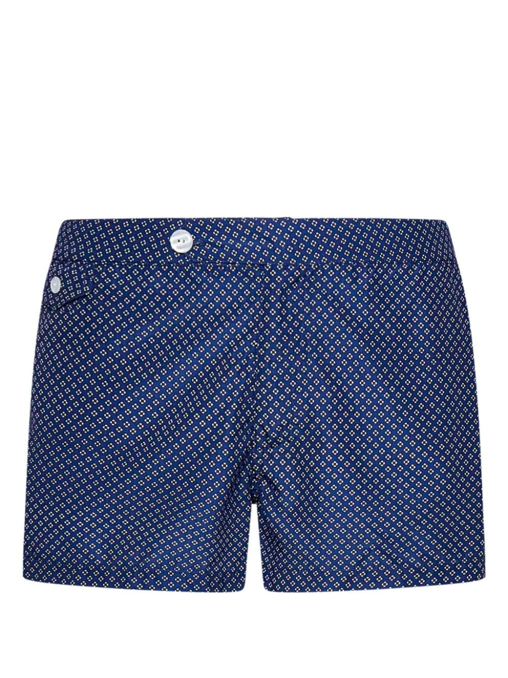 FRANZESE COLLECTION James Bond swim shorts - Blue von FRANZESE COLLECTION