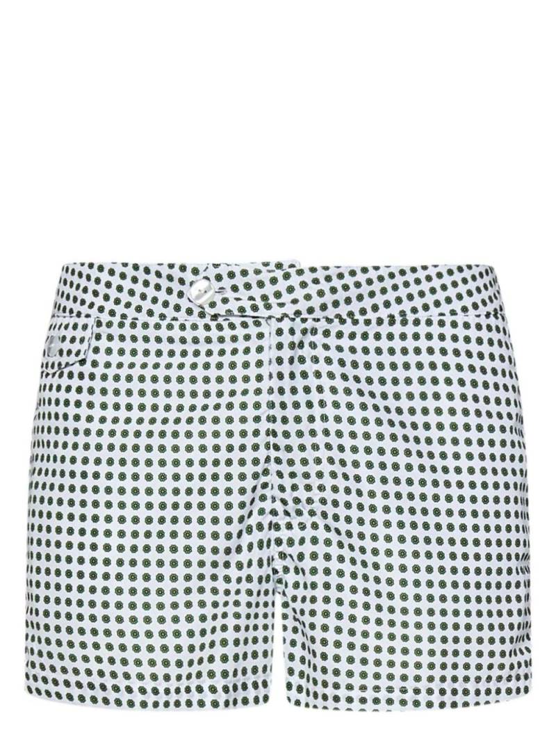 FRANZESE COLLECTION James Bond swim shorts - White von FRANZESE COLLECTION