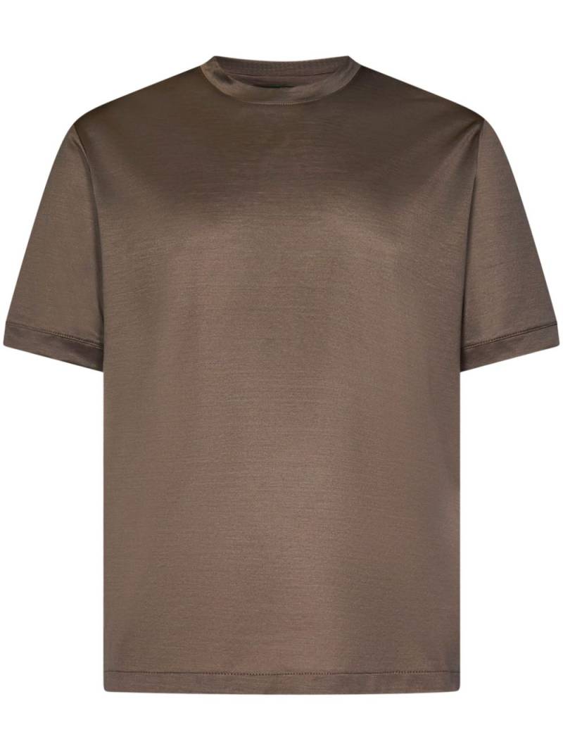 FRANZESE COLLECTION Napoli T-shirt - Brown von FRANZESE COLLECTION