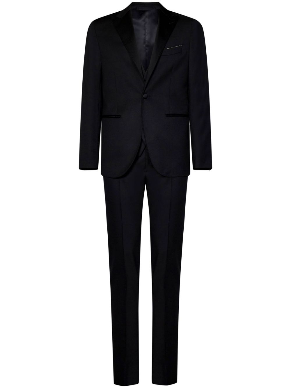 FRANZESE COLLECTION single-breasted suit - Black von FRANZESE COLLECTION