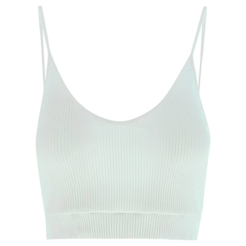 Cropped Top Damen Hellblau M von FREDDY