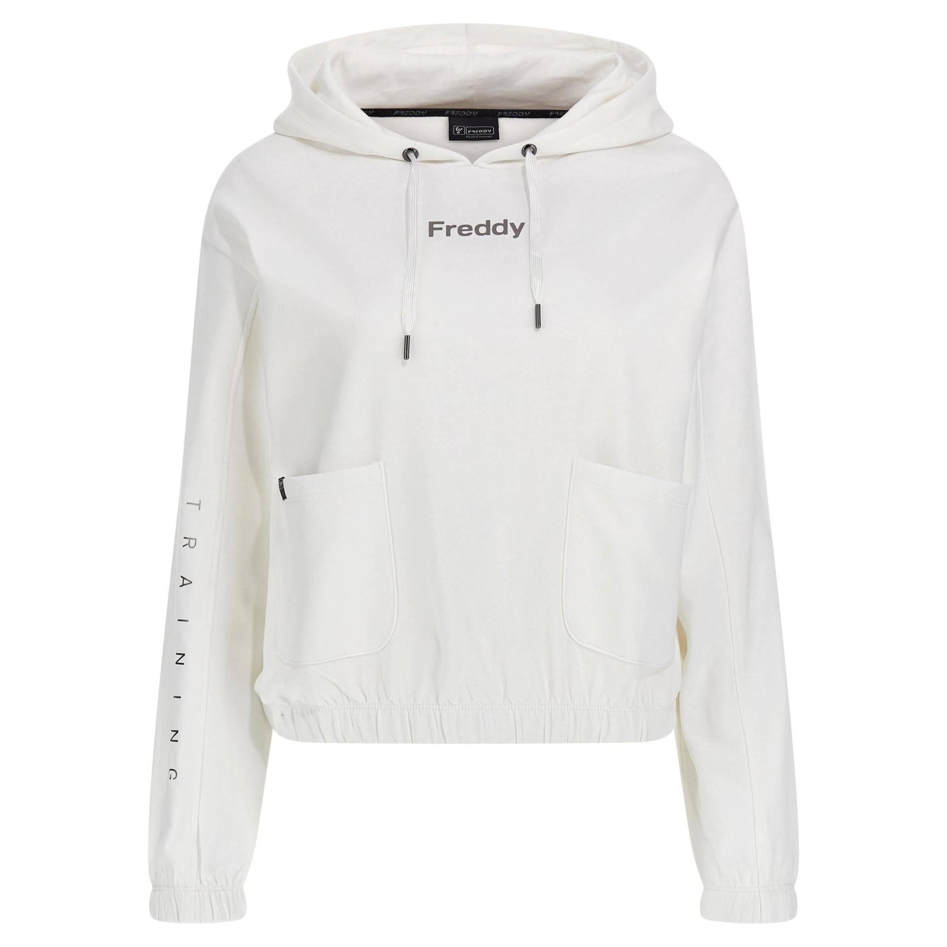 Hoody Damen Weiss L von FREDDY