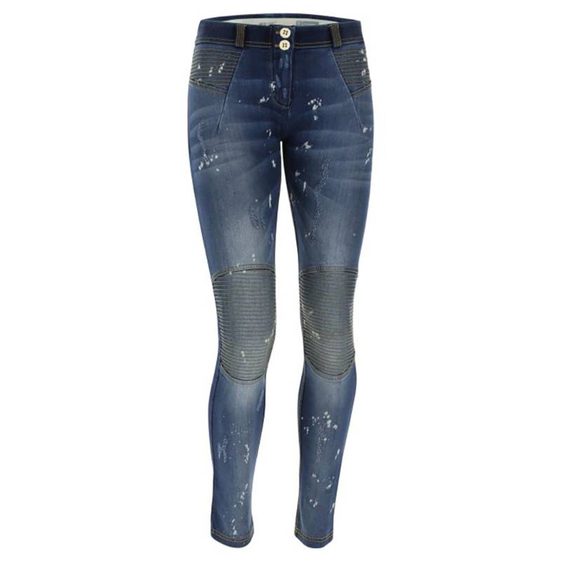 Wr.up® Shaping Pants Damen Blau Denim Dunkel XS von FREDDY