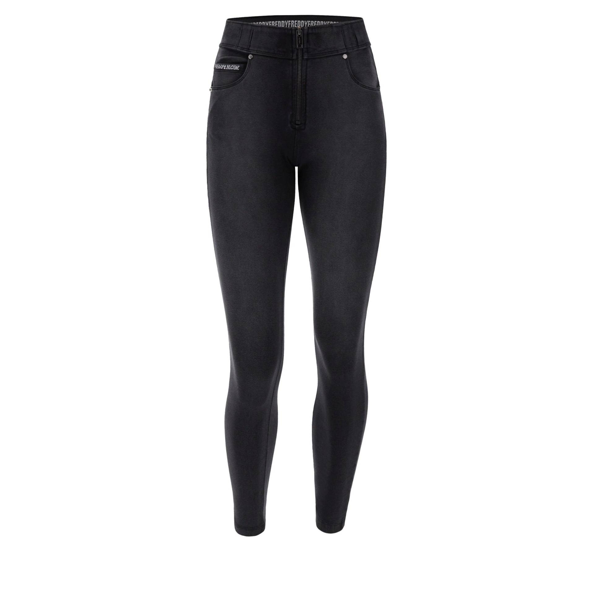 Freddy - N.O.W.® Pants 7/8, für Damen, Schwarz, Größe L von Freddy