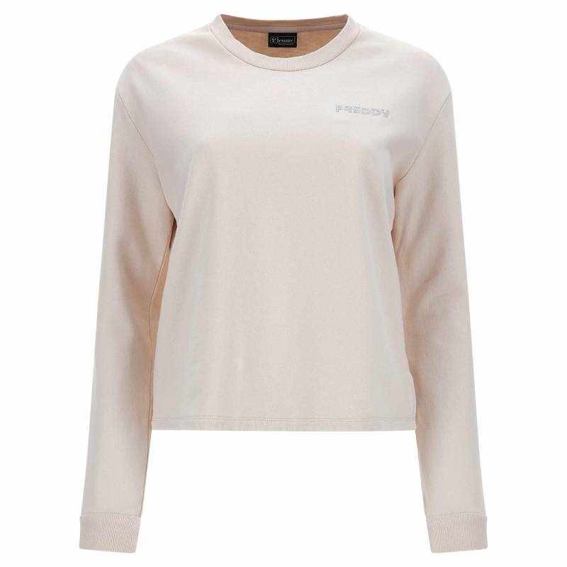 Freddy - Sweatshirt, für Damen, Creme, Größe L von Freddy