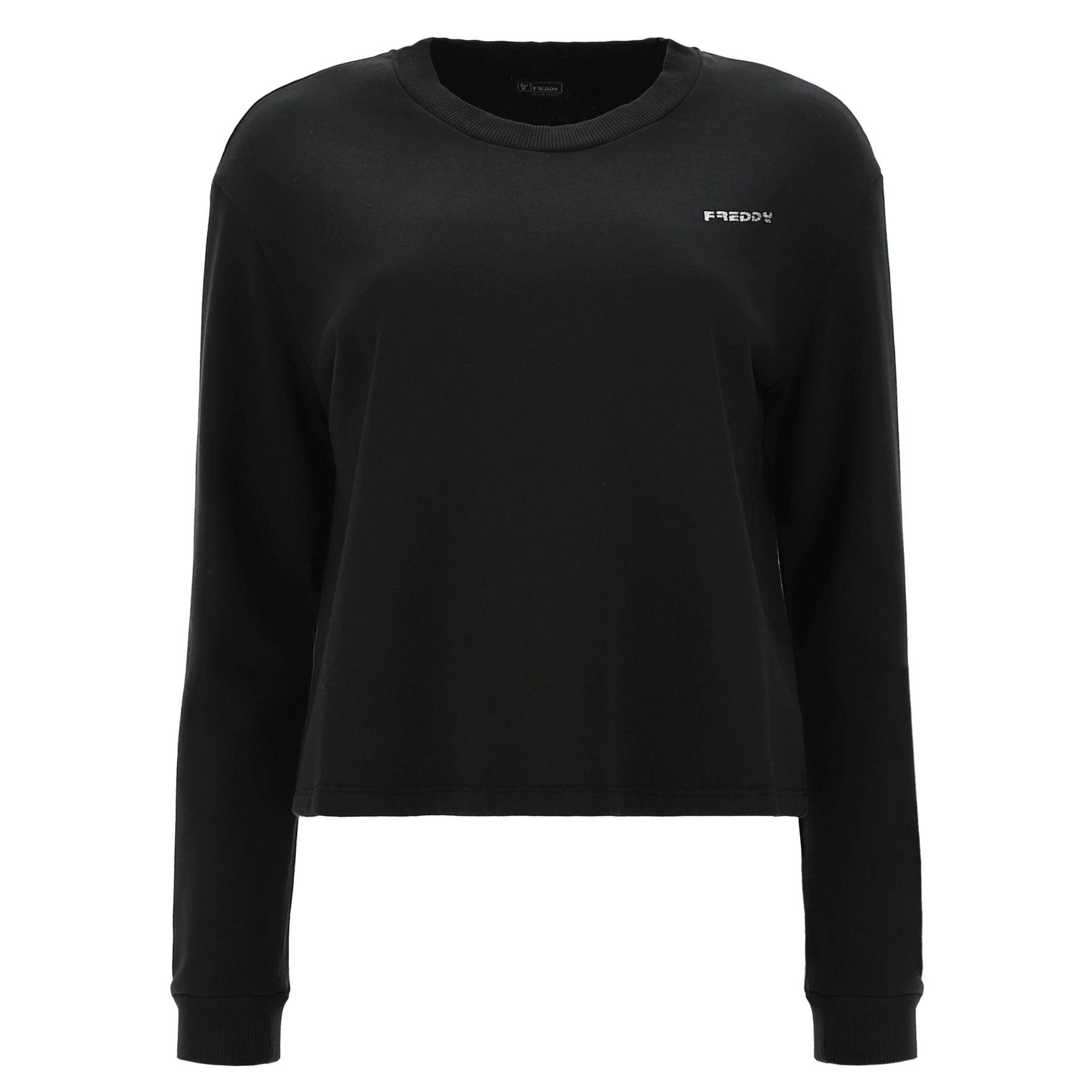 Freddy - Sweatshirt, für Damen, Schwarz, Größe S von Freddy