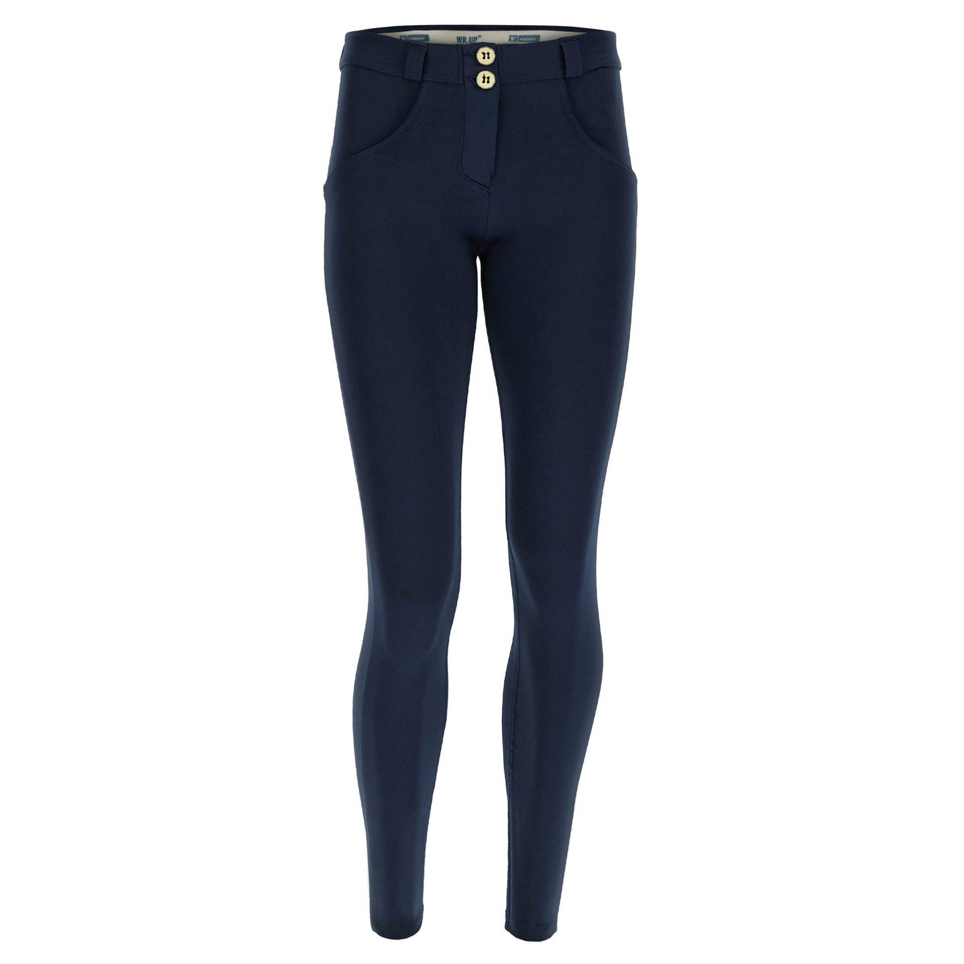 Freddy - WR.UP® Push-up-Pants 7/8, für Damen, Blau, Größe L von Freddy