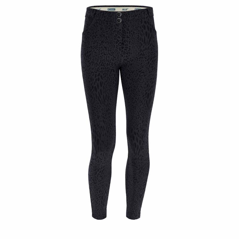 Freddy - WR.UP® Shaping Pants 7/8, für Damen, Grau, Größe L von Freddy