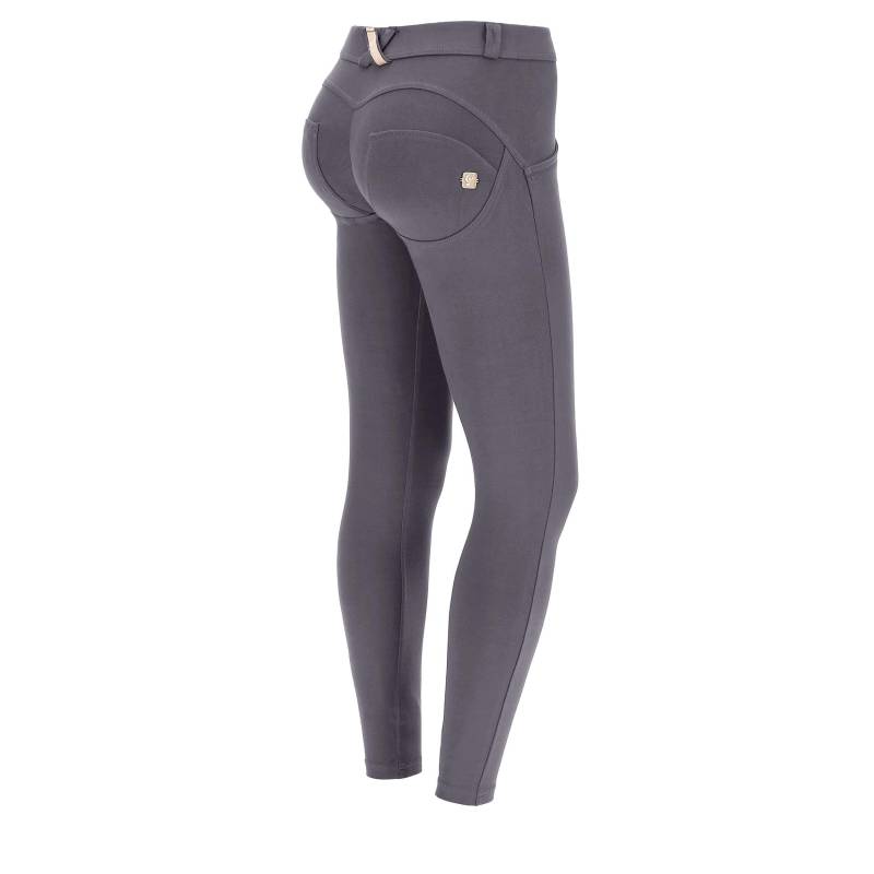 Freddy - WR.UP® Shaping Pants 7/8, für Damen, Grau, Größe L von Freddy