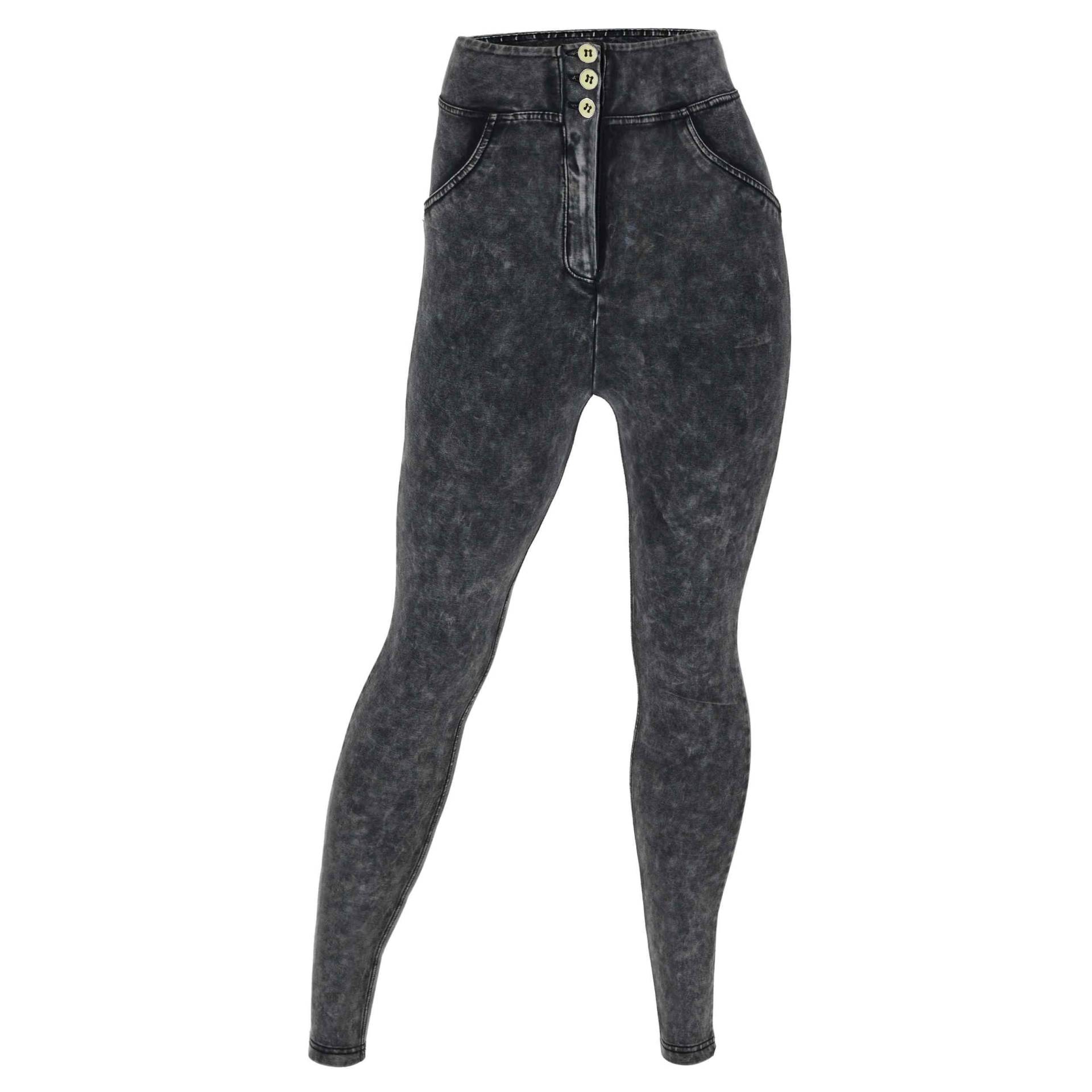 Freddy - WR.UP® Shaping Pants Curvy, für Damen, Schwarz, Größe M von Freddy