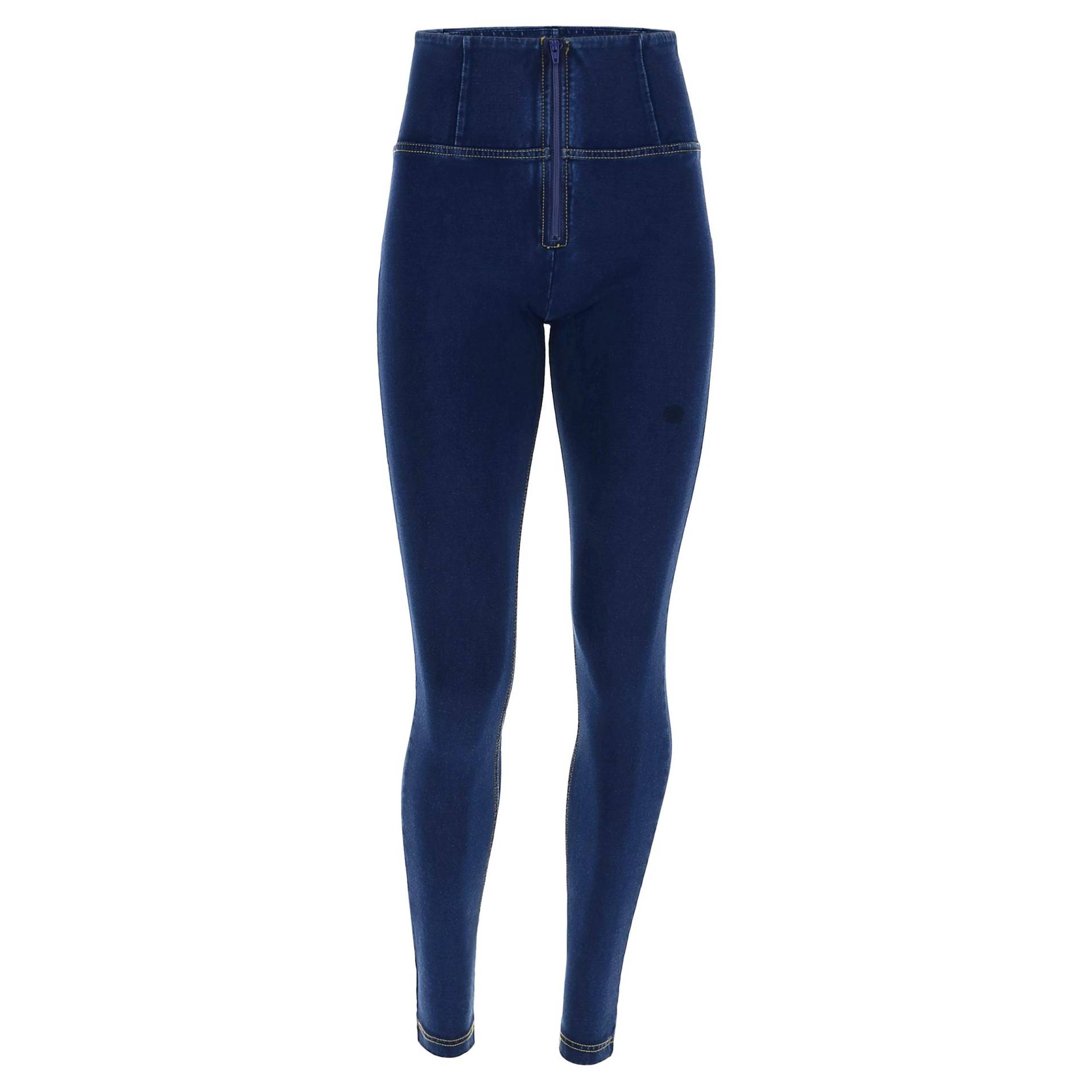 Freddy - WR.UP® Shaping Pants, für Damen, Blau Denim Dunkel, Größe M von Freddy