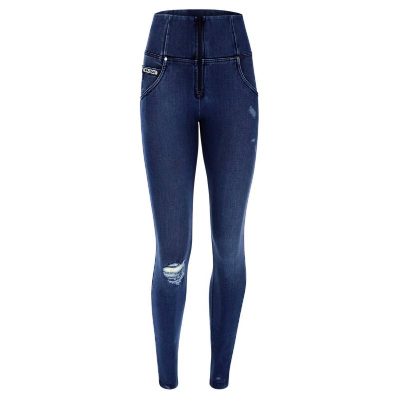 Wr.up® Snug Shaping Pants Damen Blau Denim Dunkel L von FREDDY