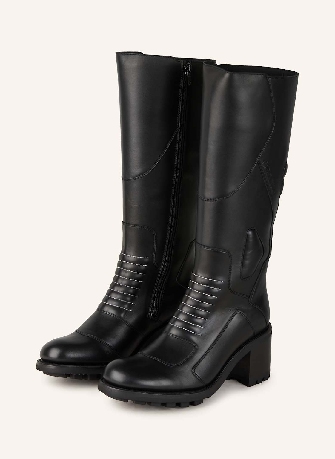 Free Lance Biker Boots Thelma 7 schwarz von FREE LANCE