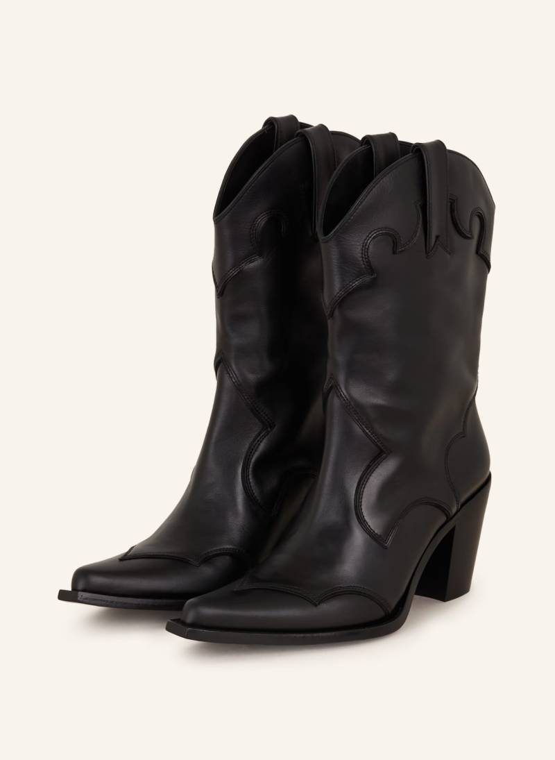 Free Lance Cowboy Boots Andy 80 schwarz von FREE LANCE