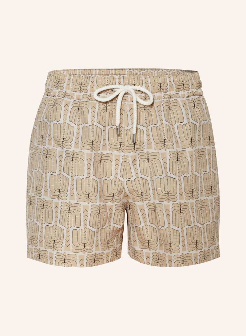 Frescobol Carioca Badeshorts Palmeira Rio braun von FRESCOBOL CARIOCA