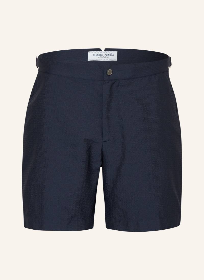 Frescobol Carioca Badeshorts Rio blau von FRESCOBOL CARIOCA