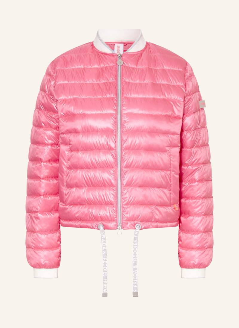 Frieda & Freddies Blouson Keira Mit Glitzergarn pink von FRIEDA & FREDDIES