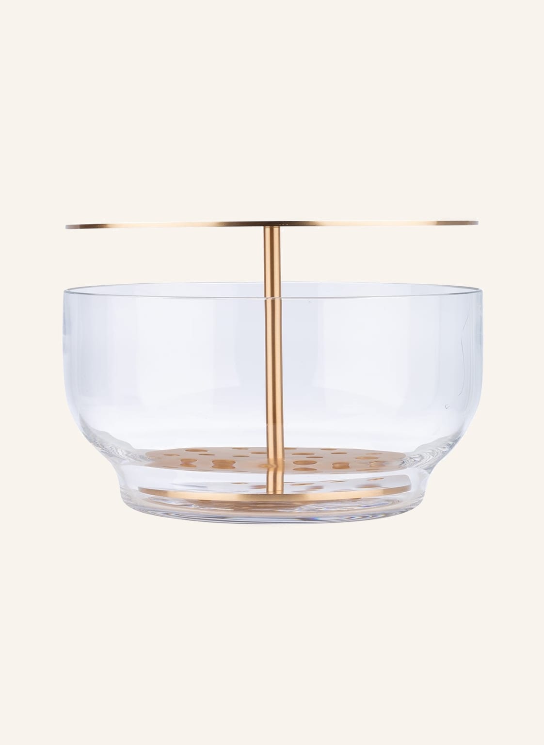 Fritz Hansen Vase Ikebana Large gold von FRITZ HANSEN