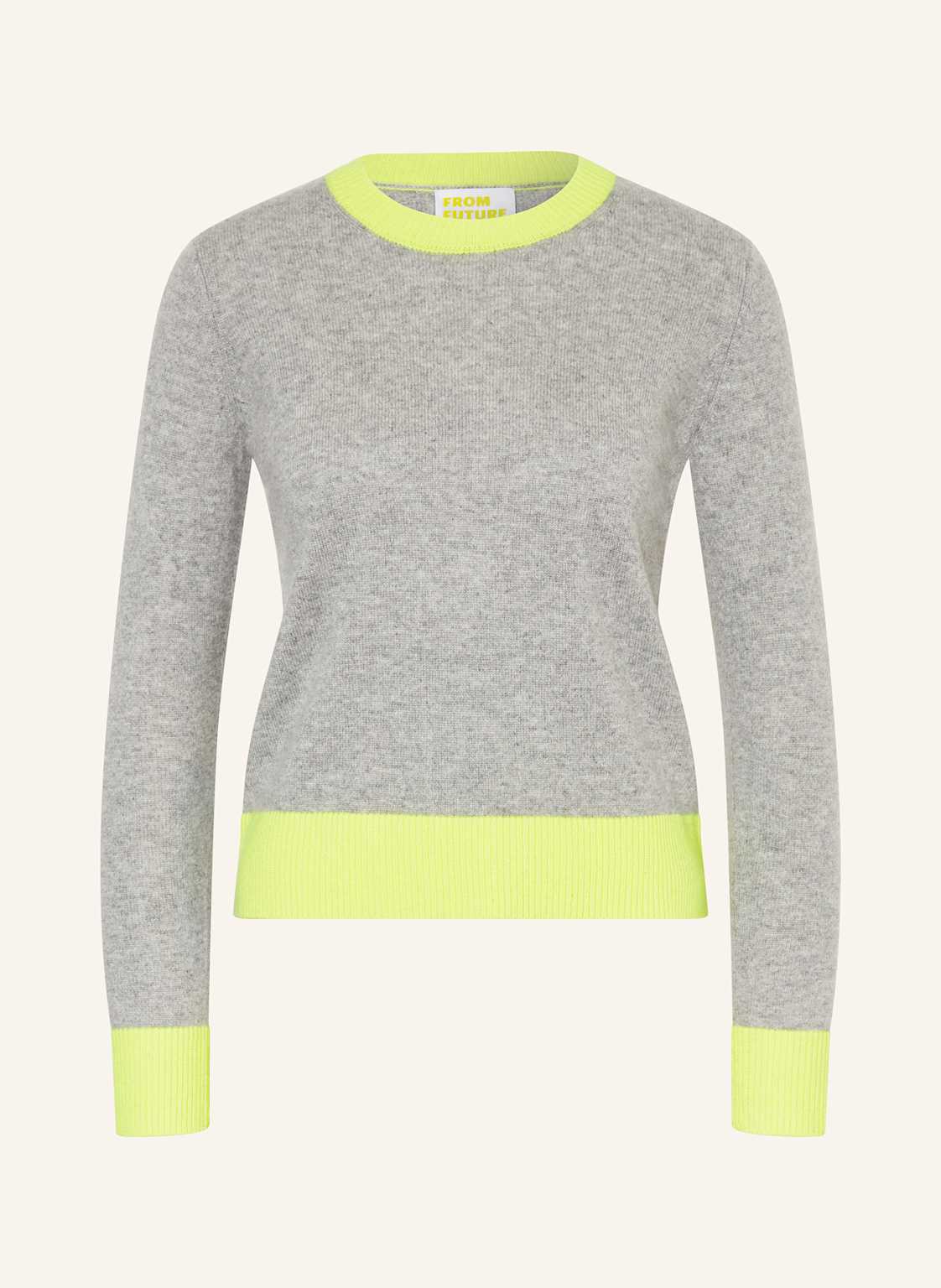 From Future Cashmere-Pullover grau von FROM FUTURE