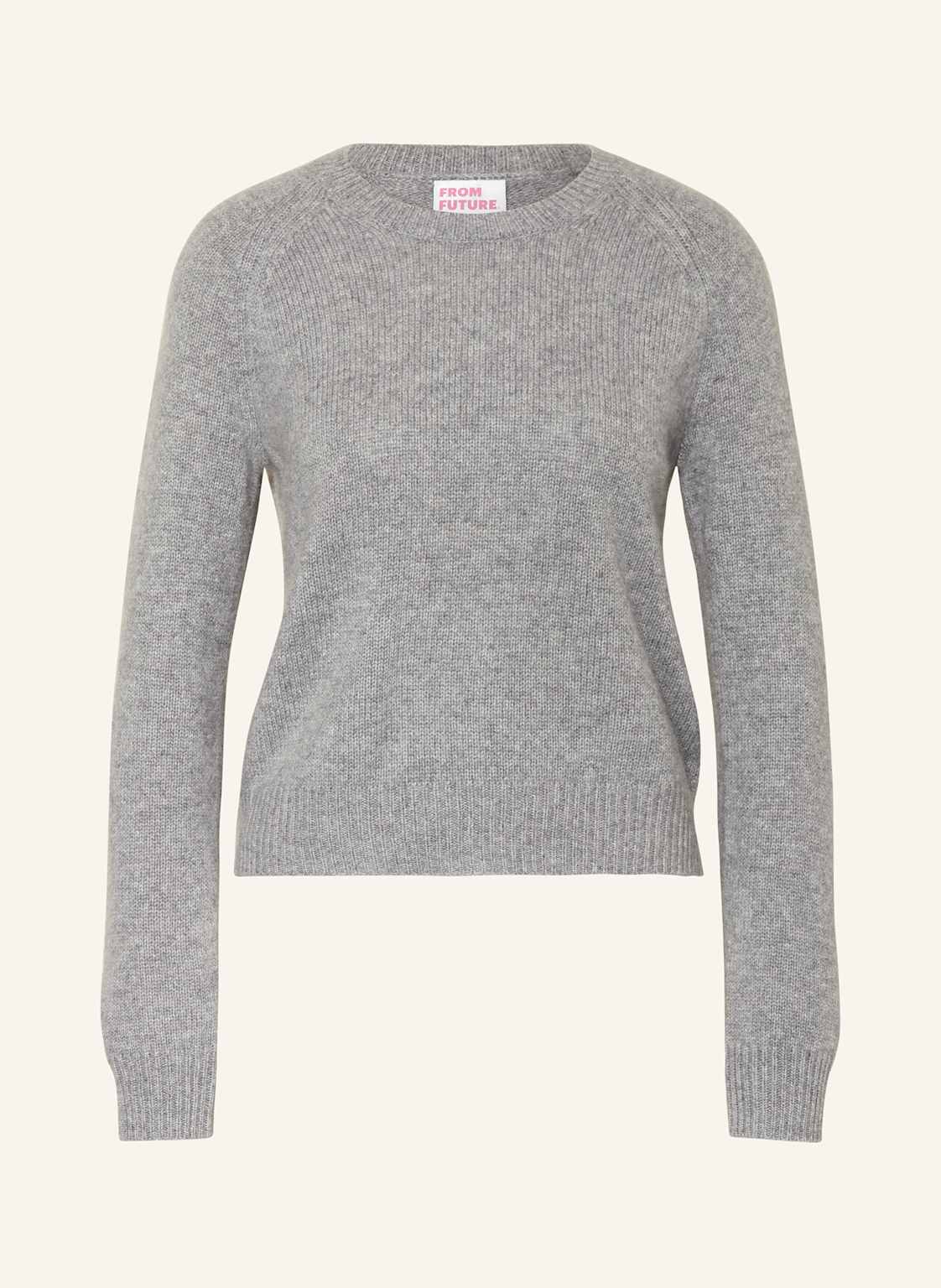 From Future Cashmere-Pullover grau von FROM FUTURE