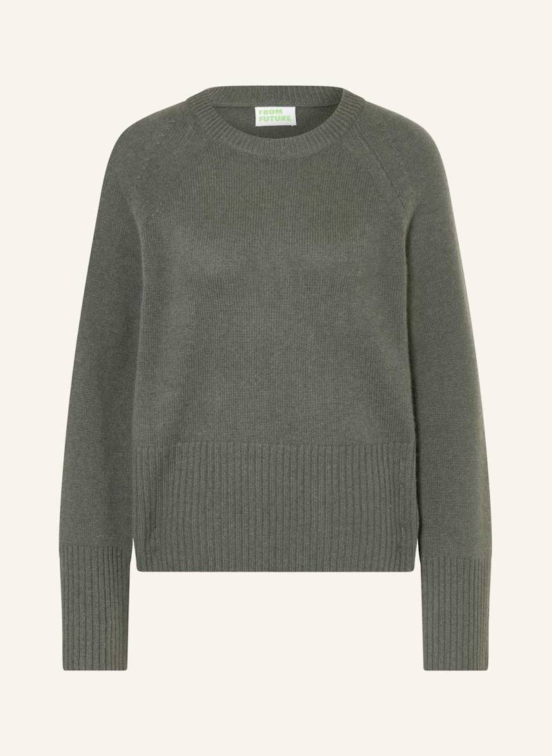 From Future Cashmere-Pullover grau von FROM FUTURE