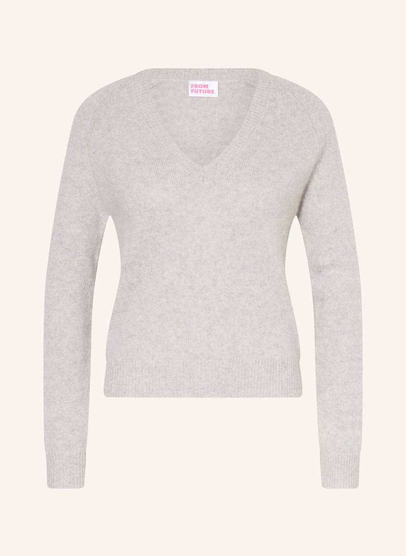 From Future Cashmere-Pullover grau von FROM FUTURE