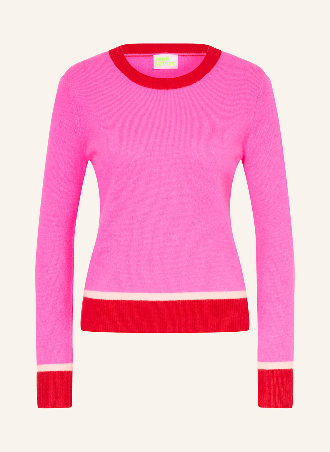 From Future Cashmere-Pullover pink von FROM FUTURE