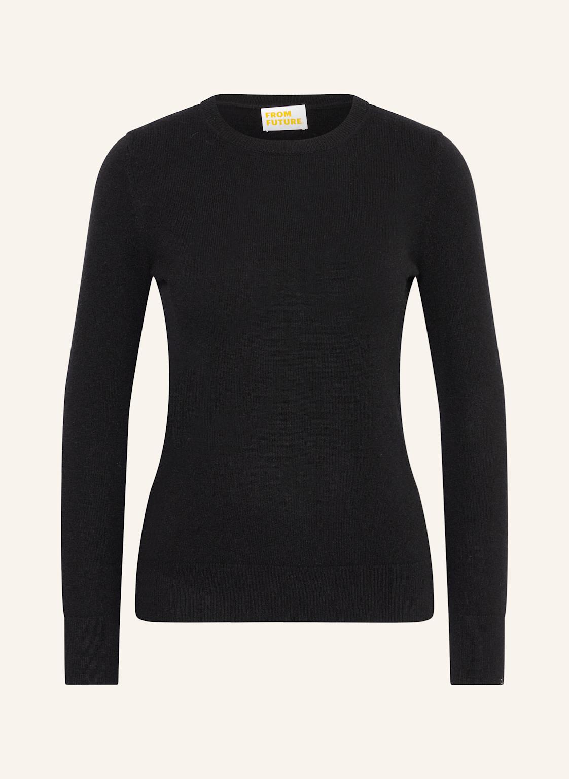 From Future Cashmere-Pullover schwarz von FROM FUTURE