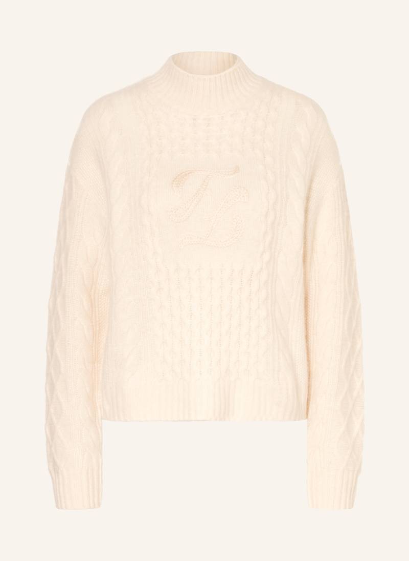 From Future Cashmere-Pullover weiss von FROM FUTURE