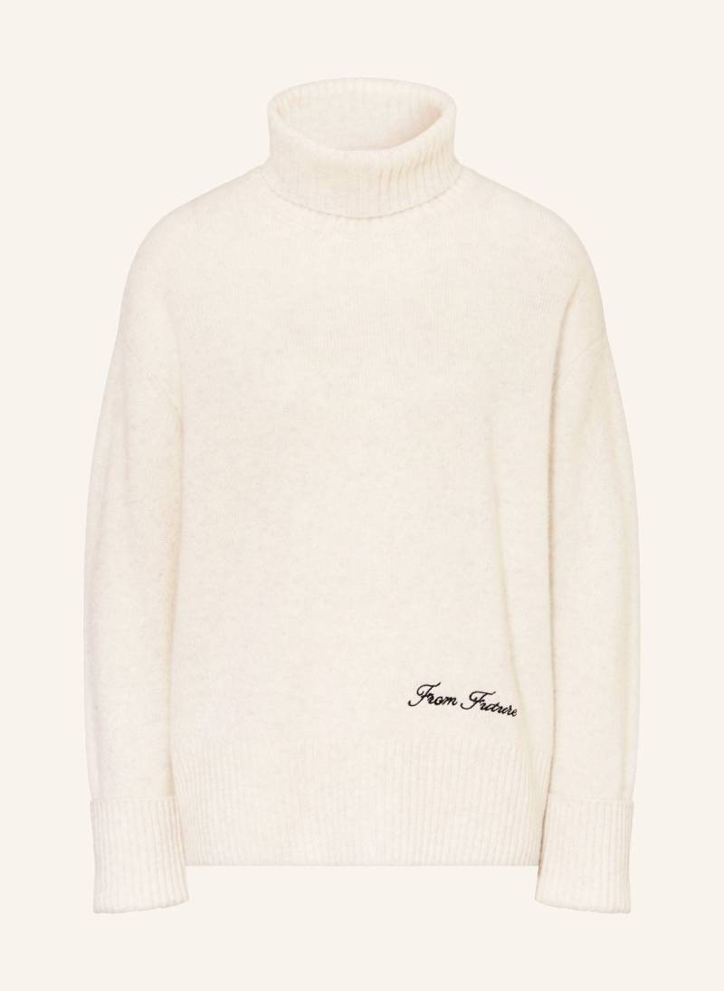 From Future Rollkragenpullover Aus Cashmere weiss von FROM FUTURE