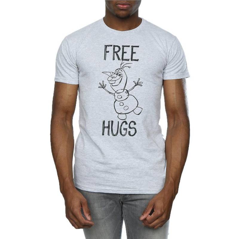 Free Hugs Tshirt Herren Grau S von FROZEN