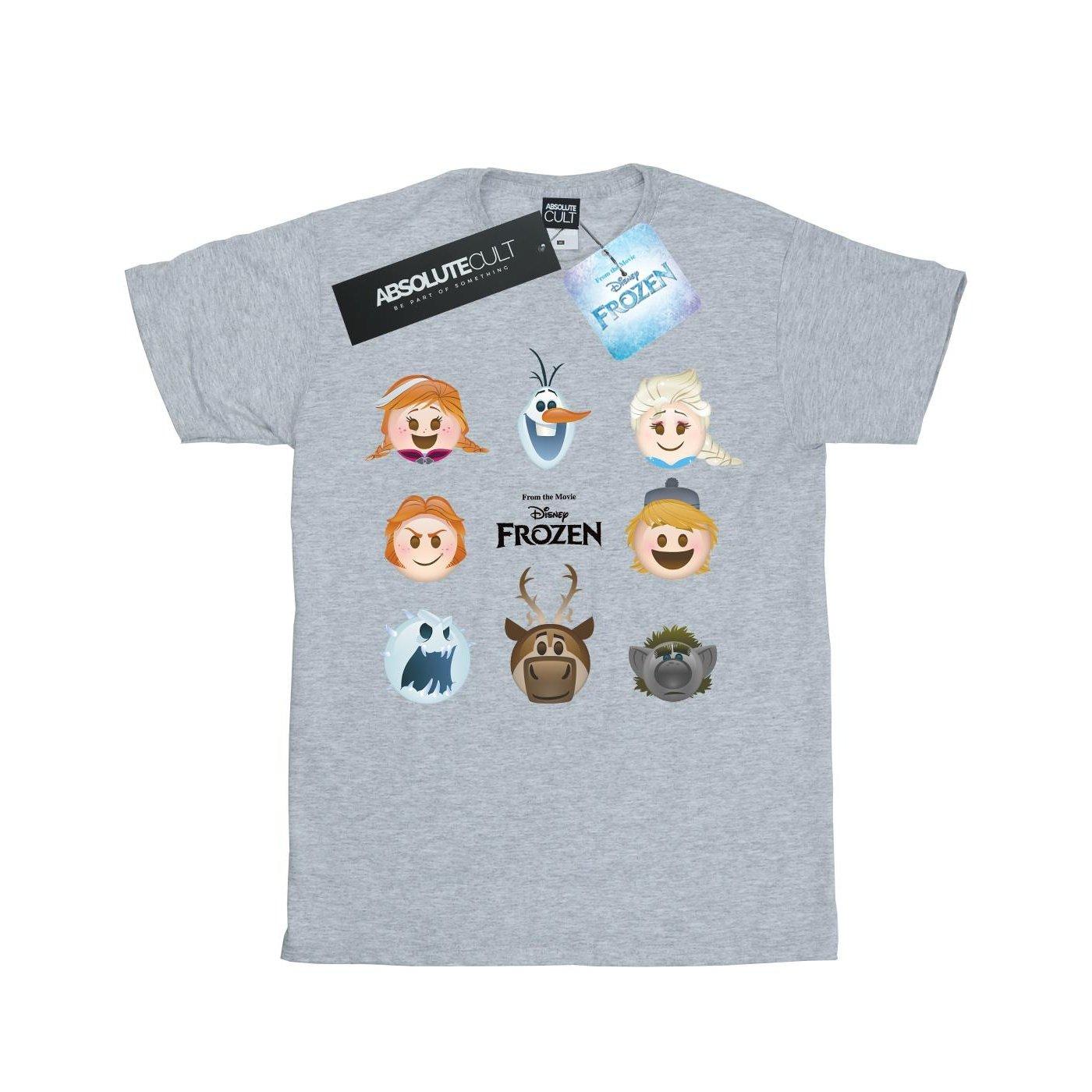 FROZEN - Heads TShirt, 128, Grau von FROZEN