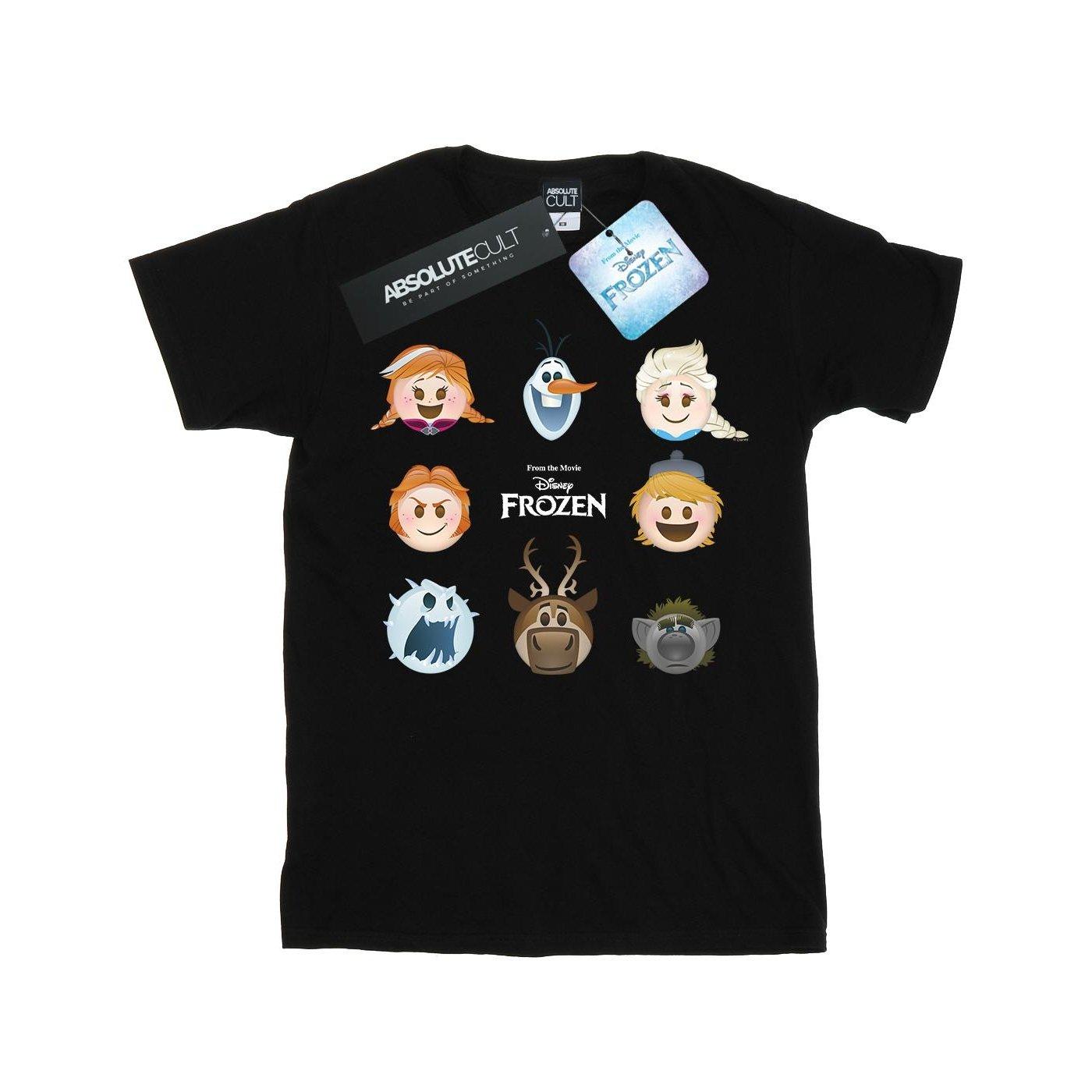 FROZEN - Heads TShirt, 116, Schwarz von FROZEN