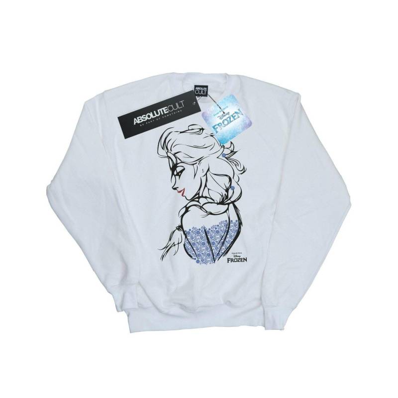 Sweatshirt Damen Weiss M von FROZEN