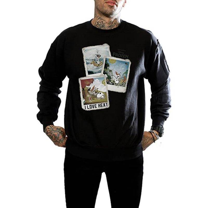 Sweatshirt Herren Schwarz XXL von FROZEN