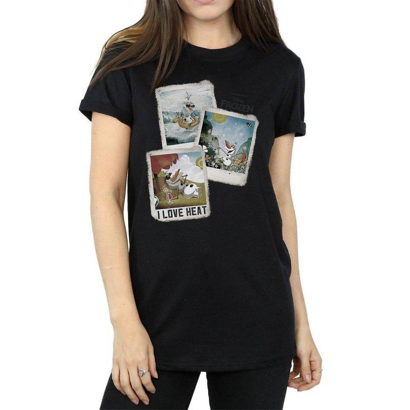 Tshirt Damen Schwarz L von FROZEN