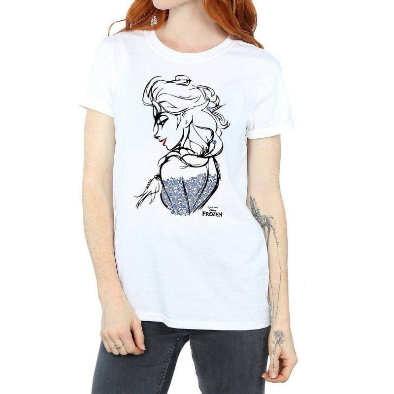 FROZEN - TShirt, für Damen, Weiss, Größe M von FROZEN